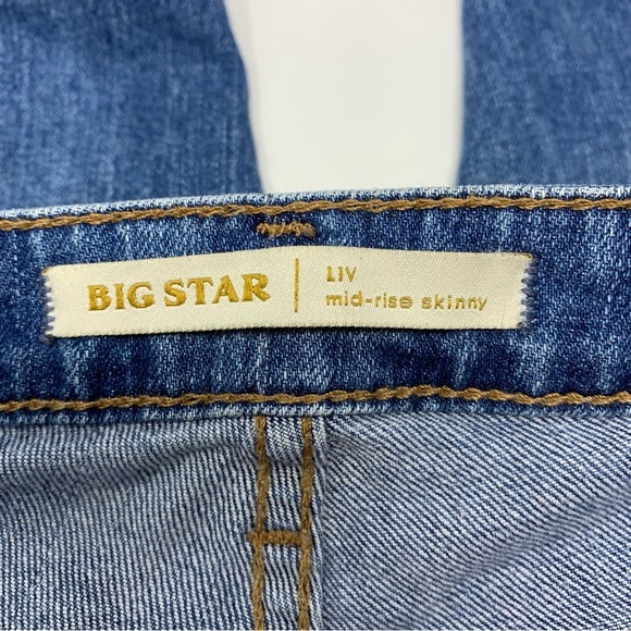 Big Star LIV Mid Rise Skinny Jeans - Picture 6 of 7